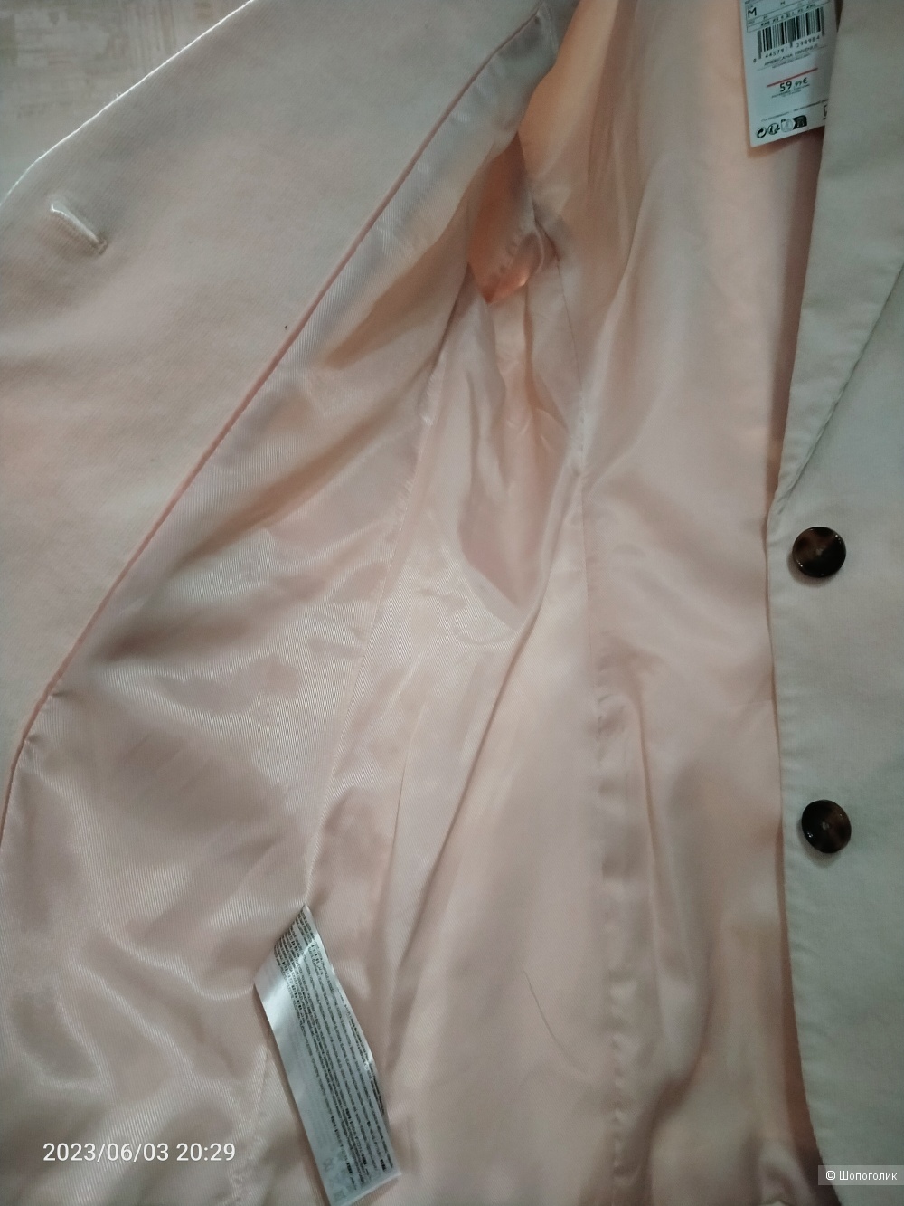 Вельветовый пиджак МАNGO размер M