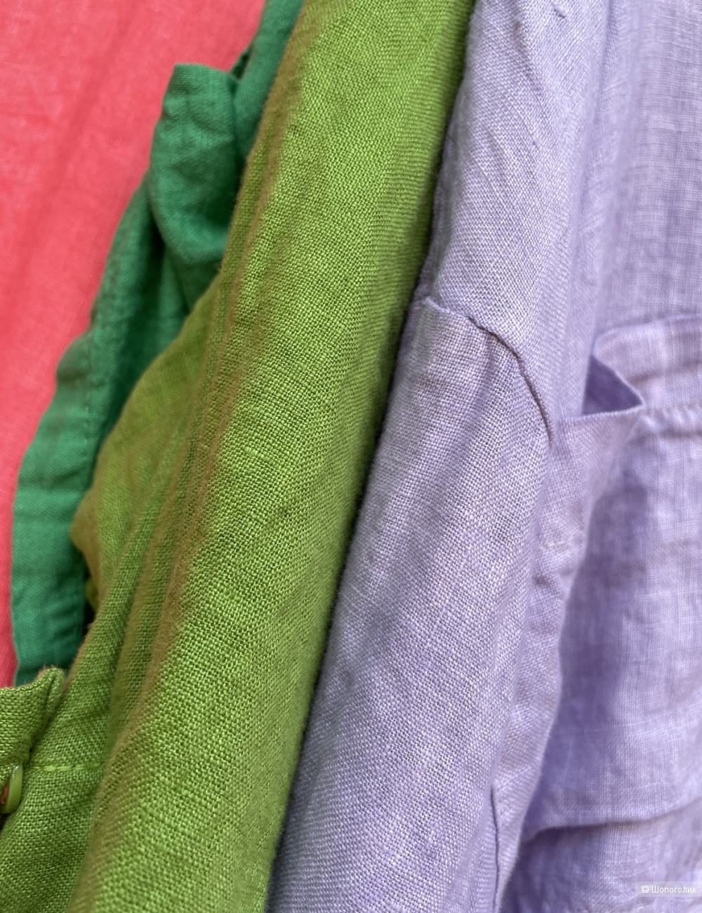 Рубашка лен 100% Linen Touch Wiya, oversize