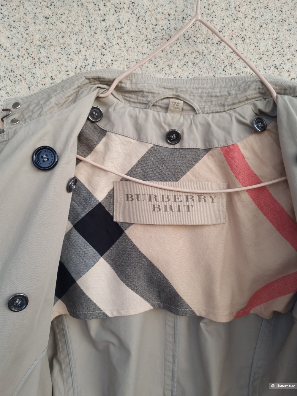 Тренч Burberry Brit,  44