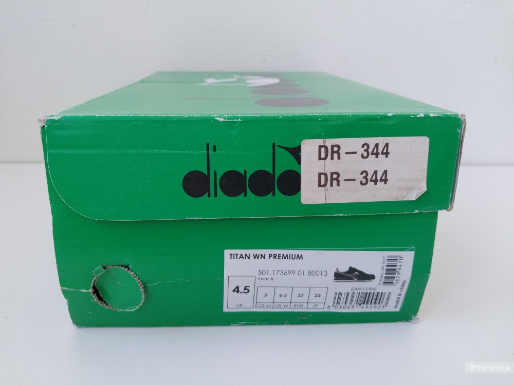 Diadora кроссовки женские замшевые размер 36,5