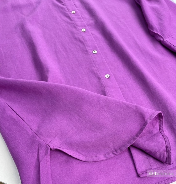 MANGO Oversize Woven Shirt - М
