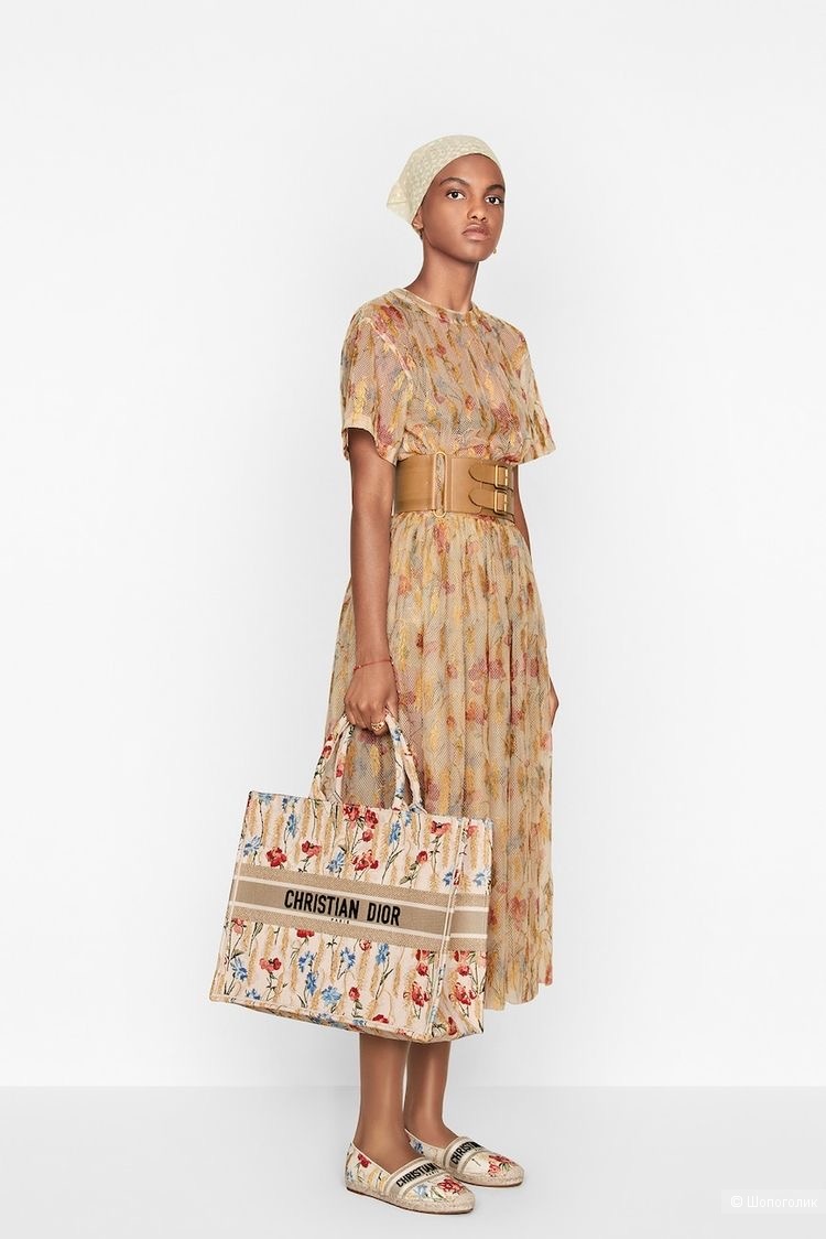 Сумка шоппер в стиле Dior tote print , one size