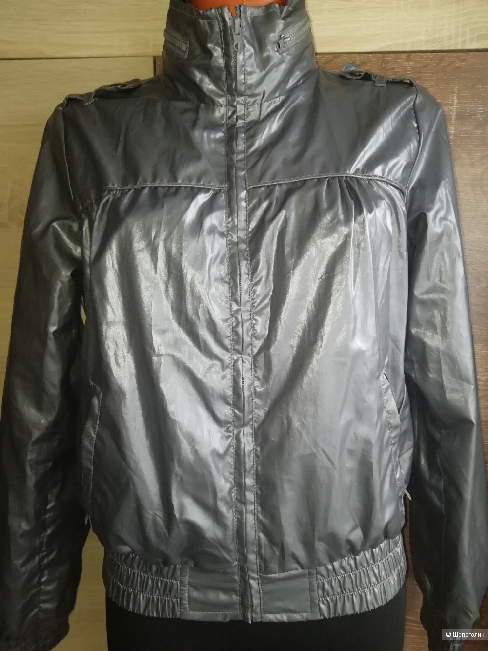Куртка-бомбер/ветровка/дождевик Zara trf collection ,размер 44-46-48