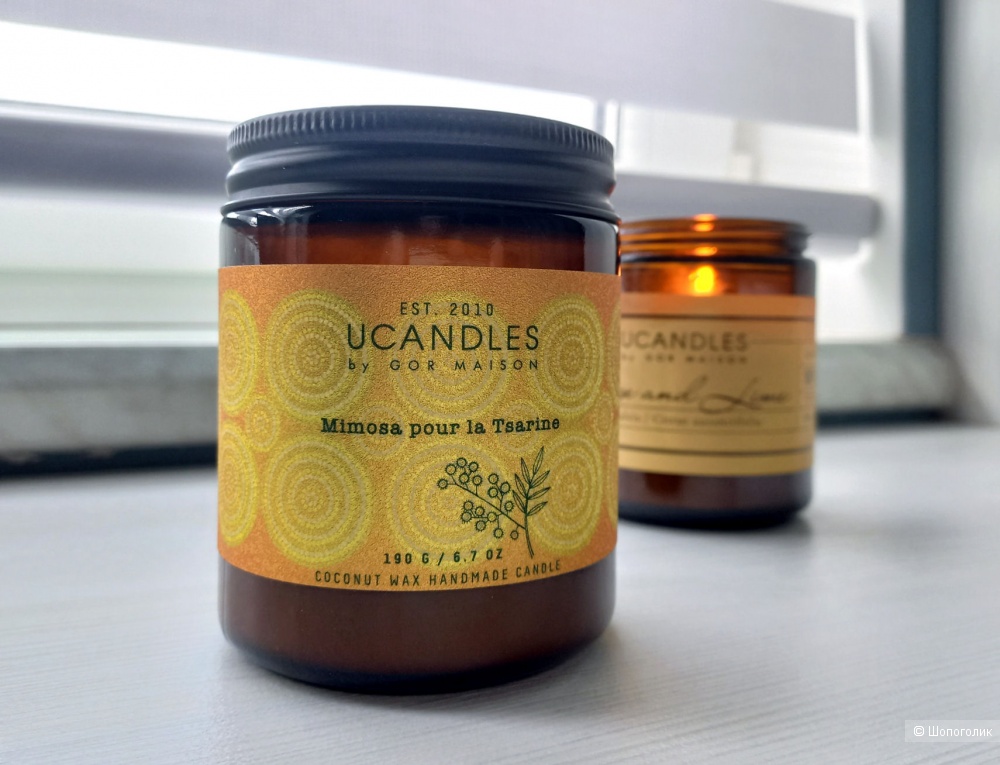 Ароматическая свеча Mimosa pour la Tsarine от Ucandles