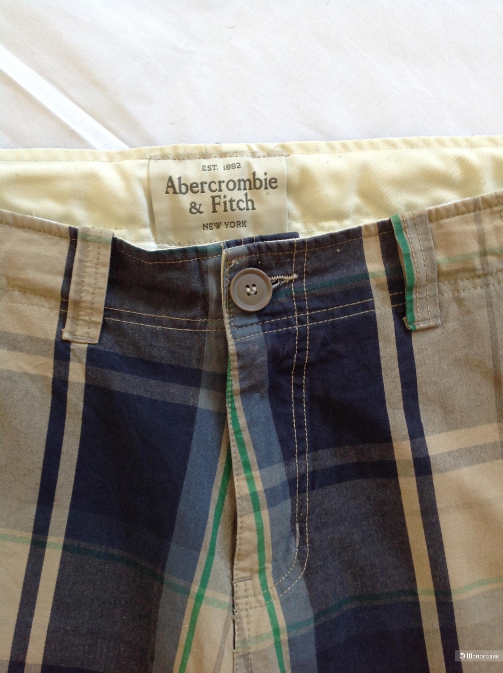 Шорты Abercrombie & Fitch New York, размер 40, на 52-54