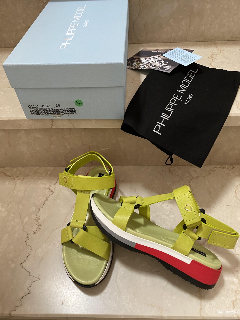 Сандалии босоножки Philippe Model Paris 37-38