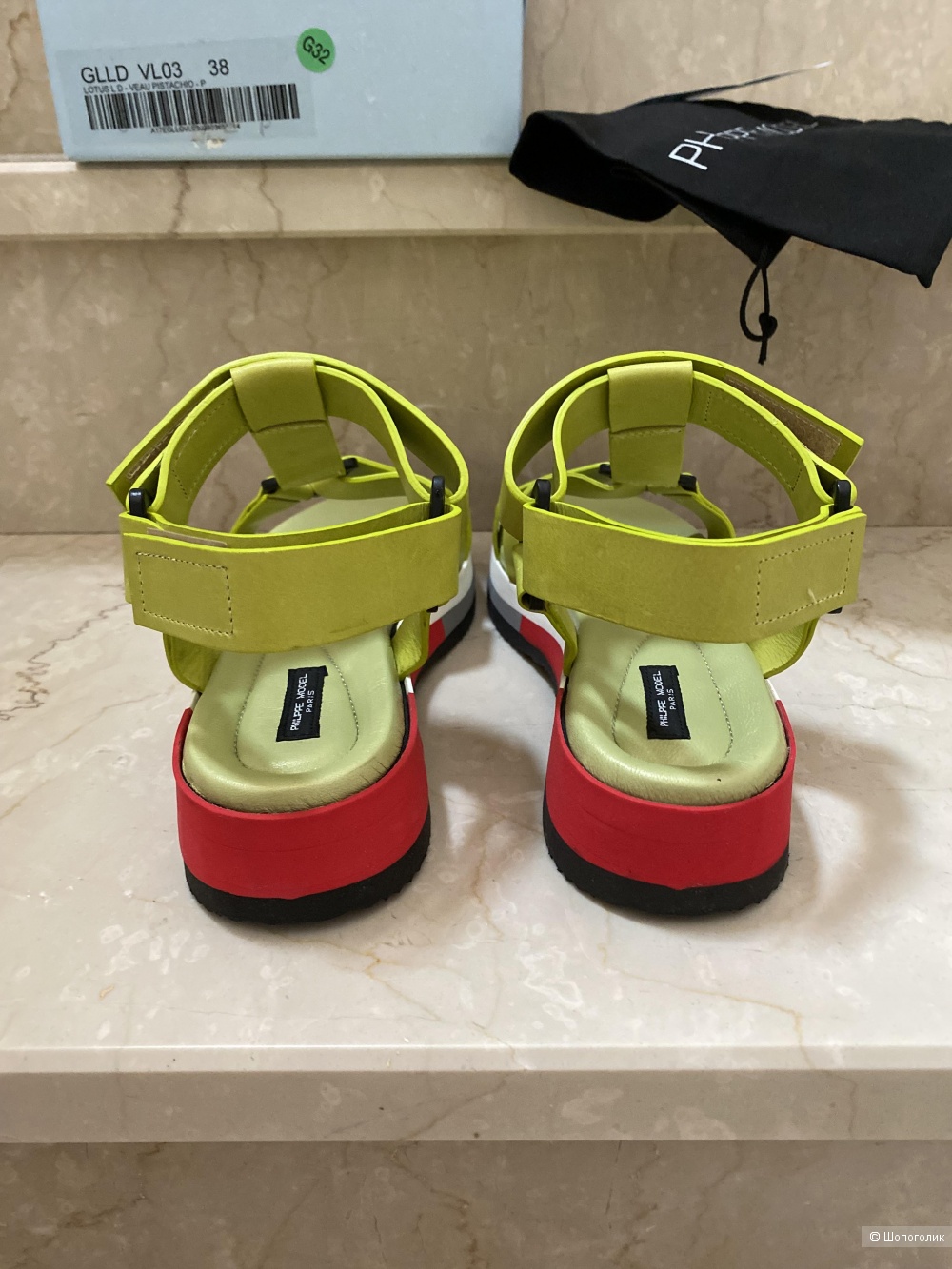 Сандалии босоножки Philippe Model Paris 37-38