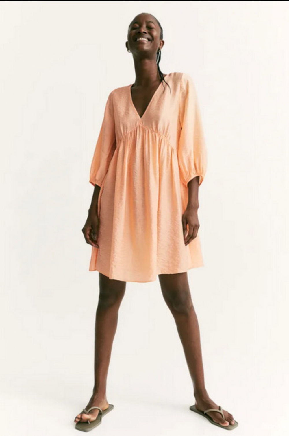 Короткое платье туника блузка H&M, XXL