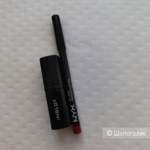 Сет Помада Inglot и карандаш для губ Nyx