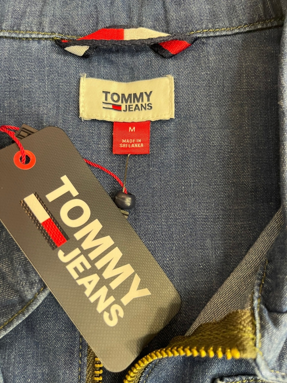 Джинсовый комбинезон от Tommy Hilfiger M/L