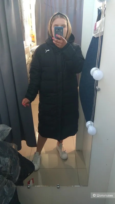 Пуховик, пуховое пальто Puma, р. 50-52-54