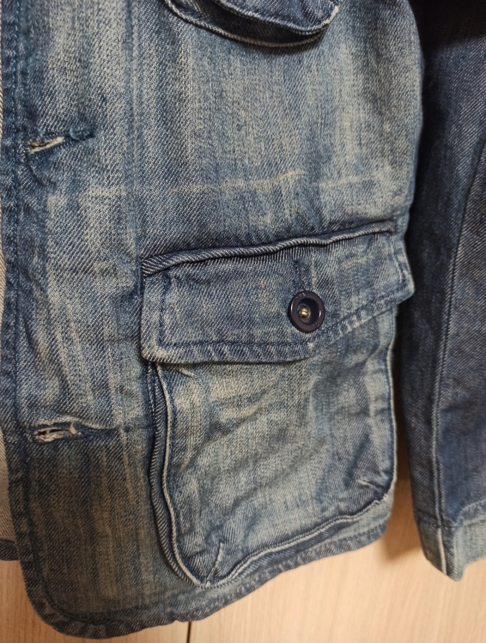 Джинсовый пиджак Tommy Hilfiger, размер 8