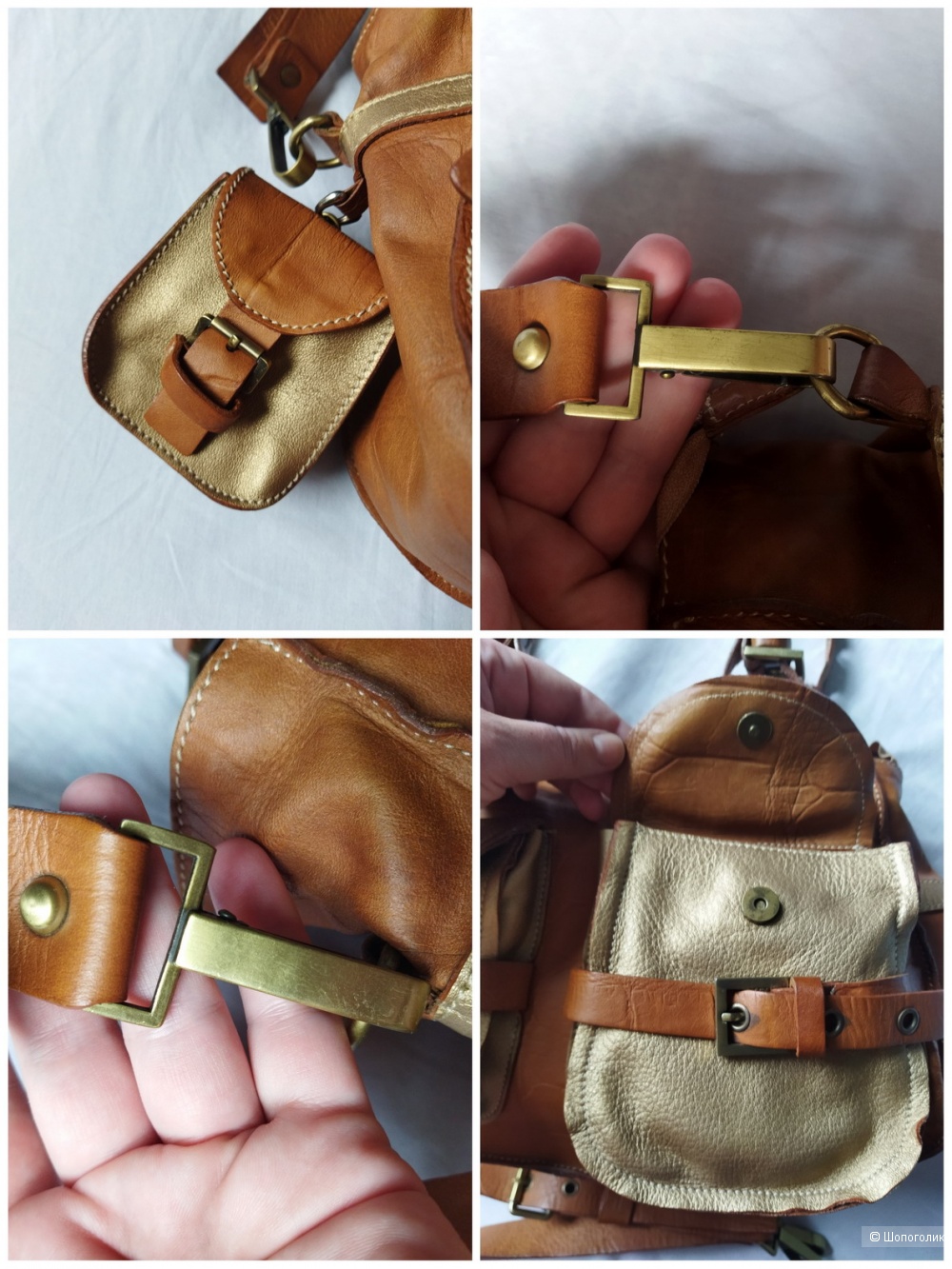 Сумка кожаная AZARO Paris