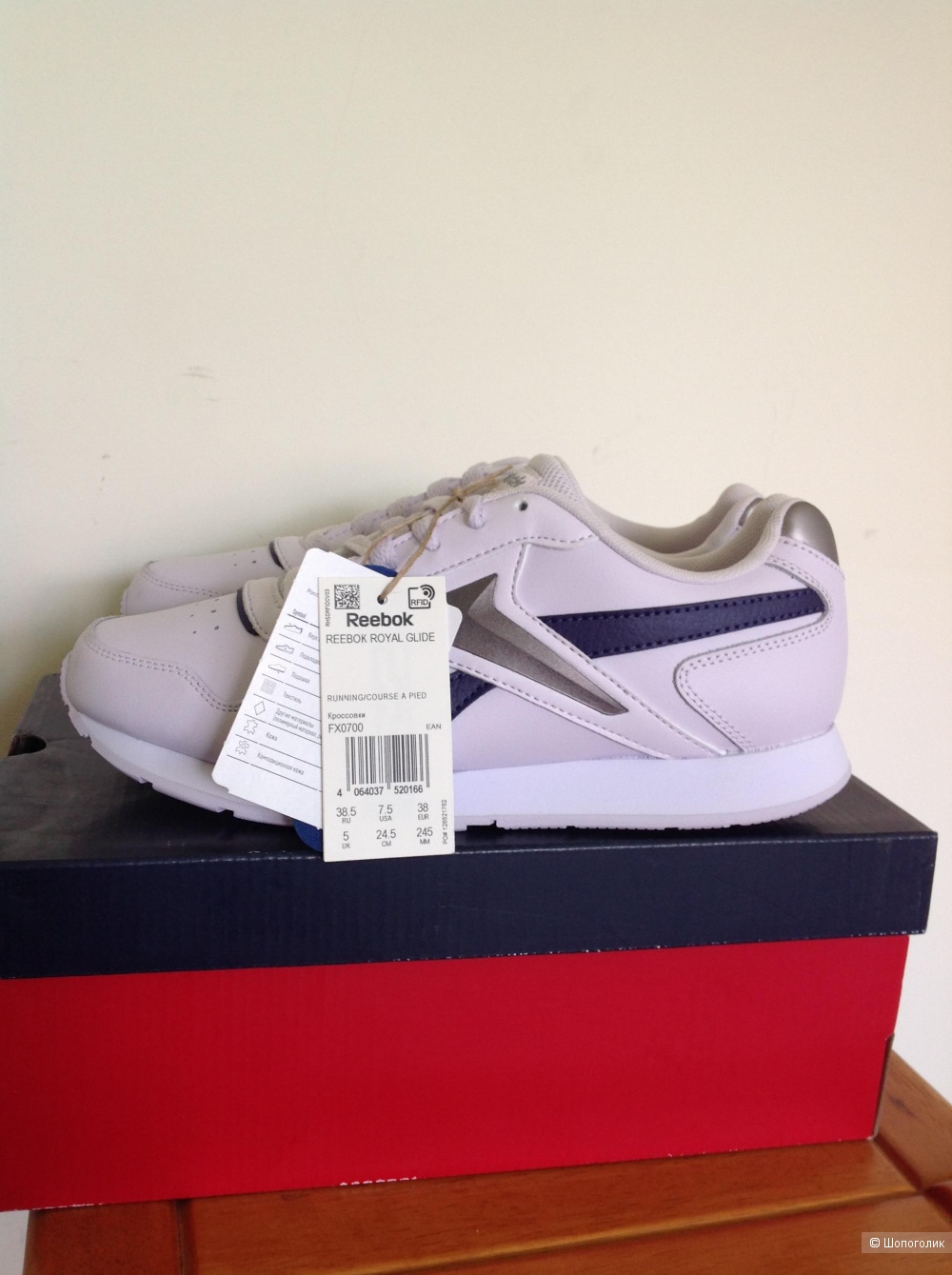 Кроссовки Reebok, размер 38 EU/ 7,5 USA/ 5UK, на 38-39