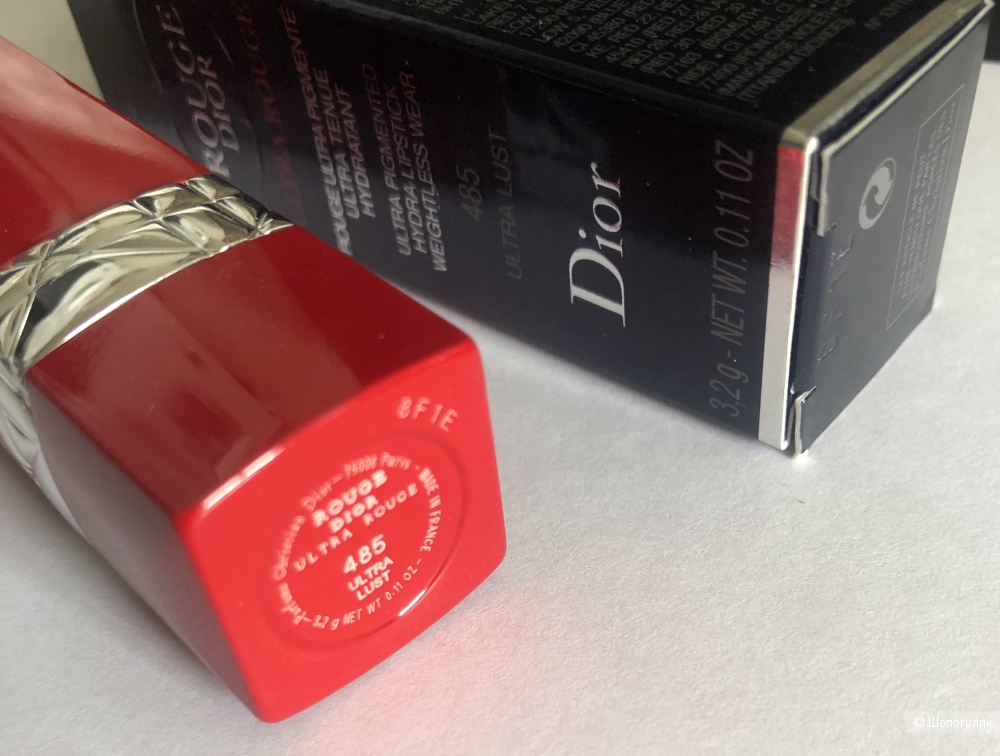 Помада DIOR Ultra Rouge, № 485 Ultra Lust
