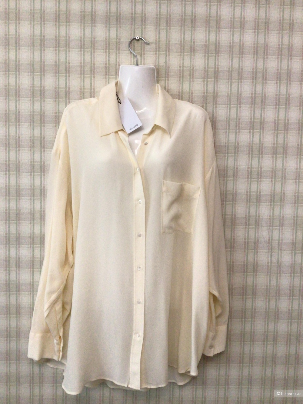Рубашка Манго, женская, размер 50—52