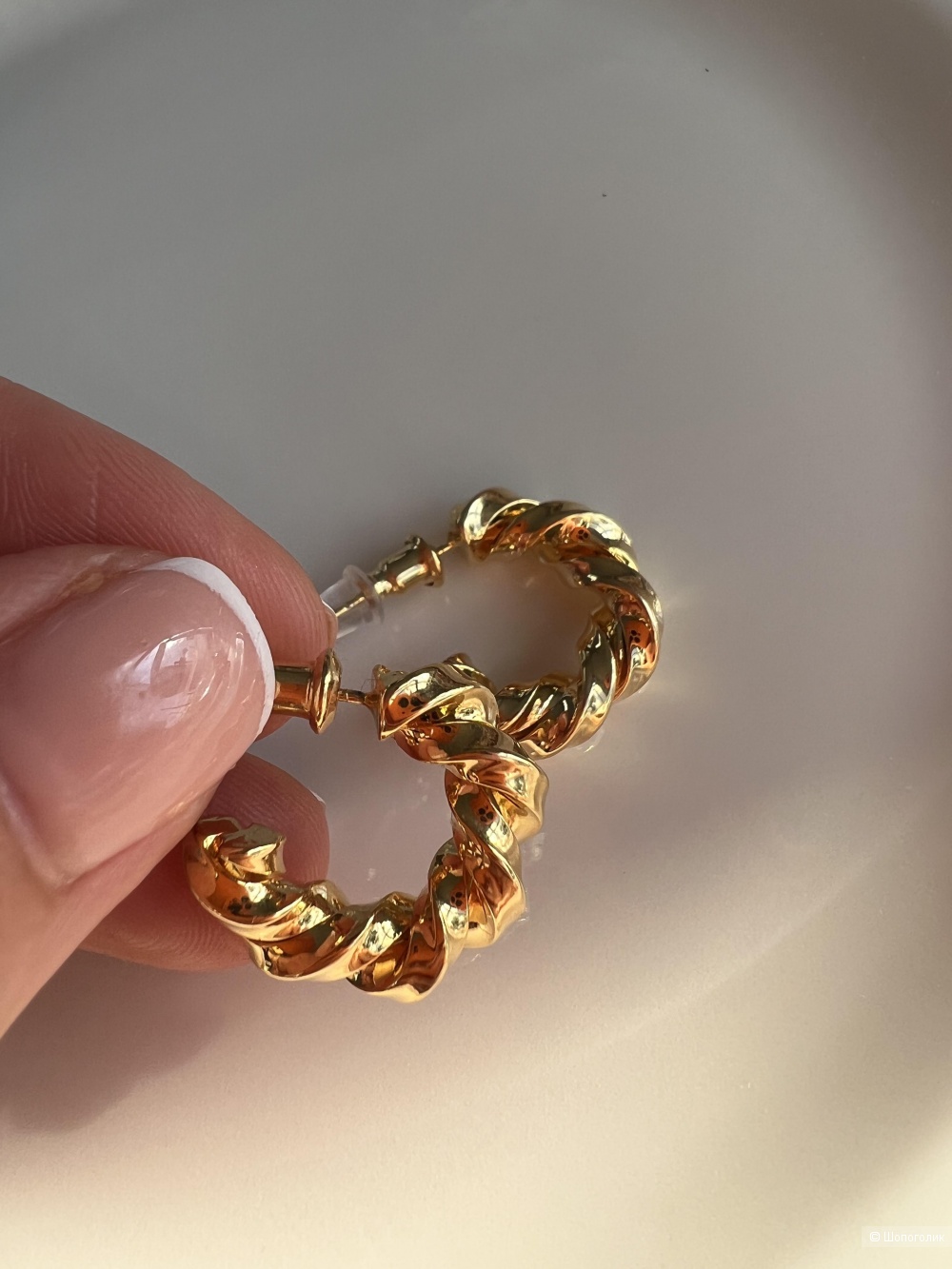Серьги колечки 1,7 см
