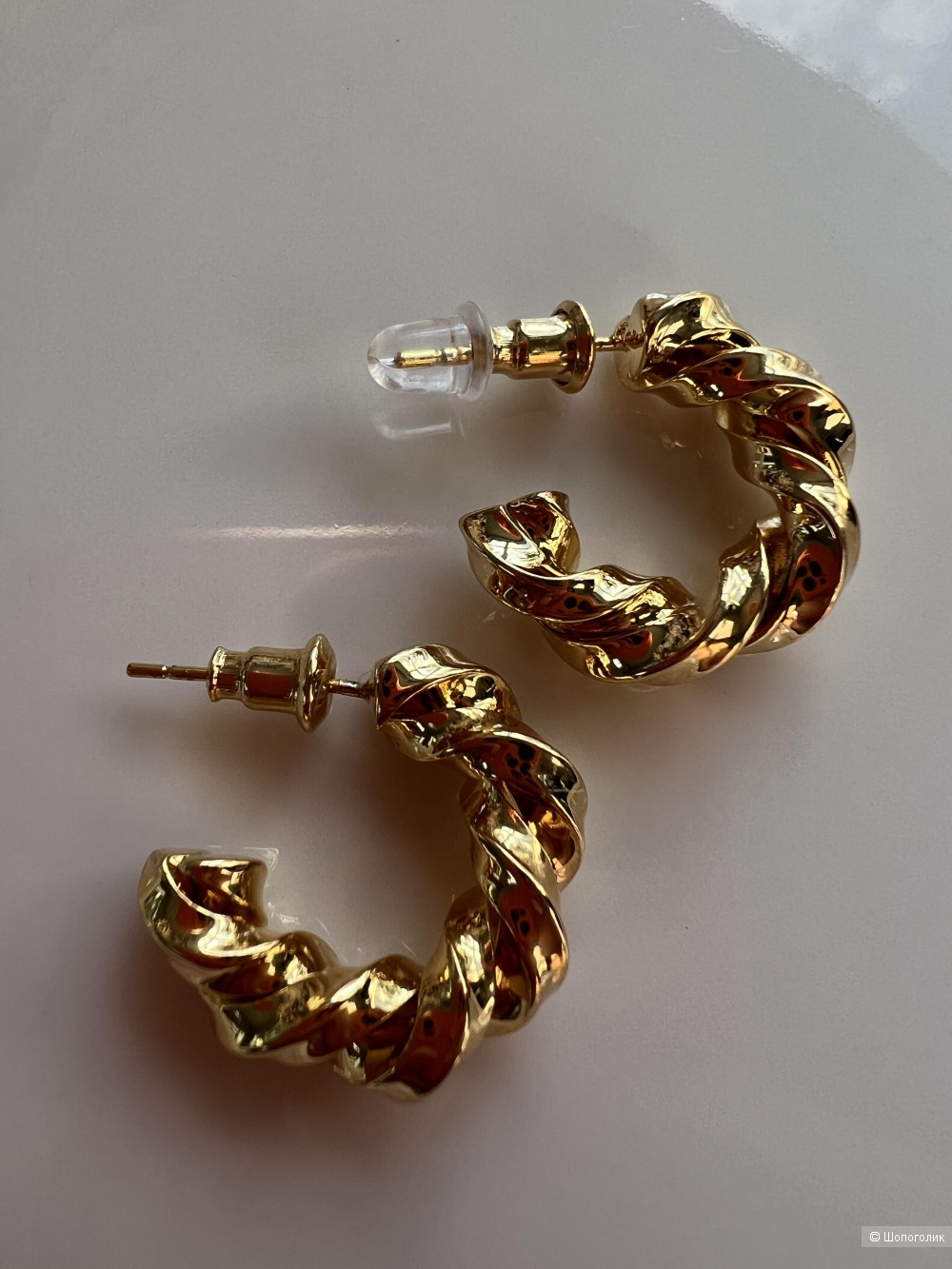 Серьги колечки 1,7 см