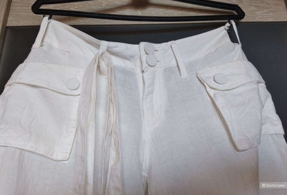 Льняные брюки Ichi, р.S-M (44-46)