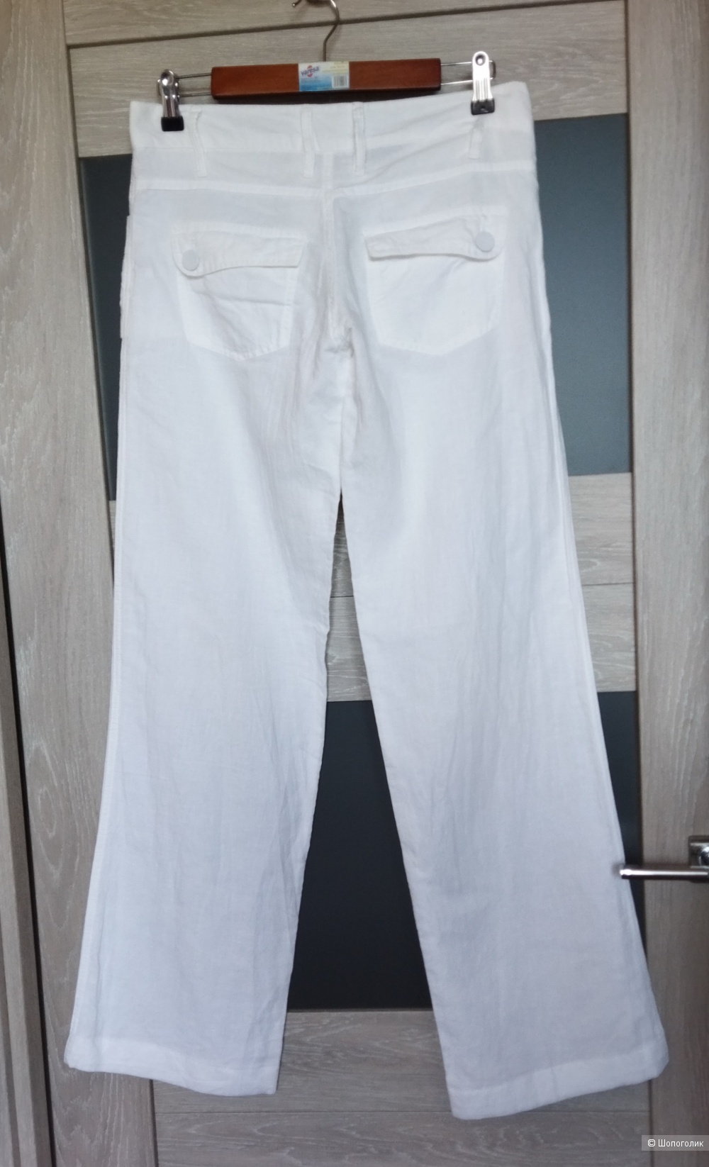 Льняные брюки Ichi, р.S-M (44-46)