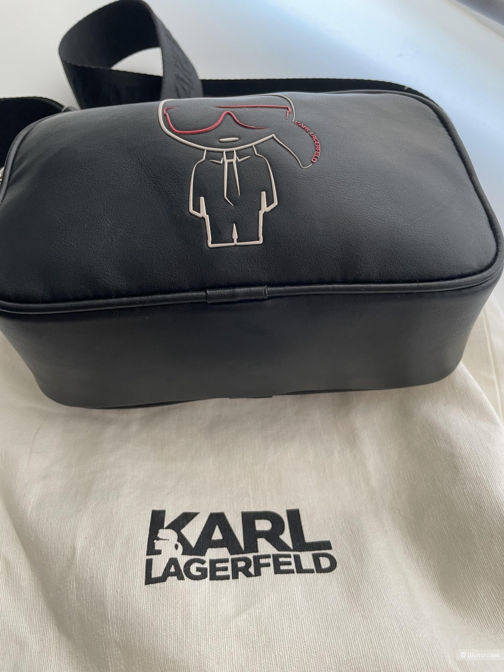 Сумка, Karl Lagerfeld, кожа