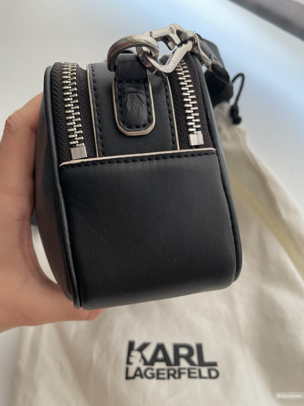 Сумка, Karl Lagerfeld, кожа