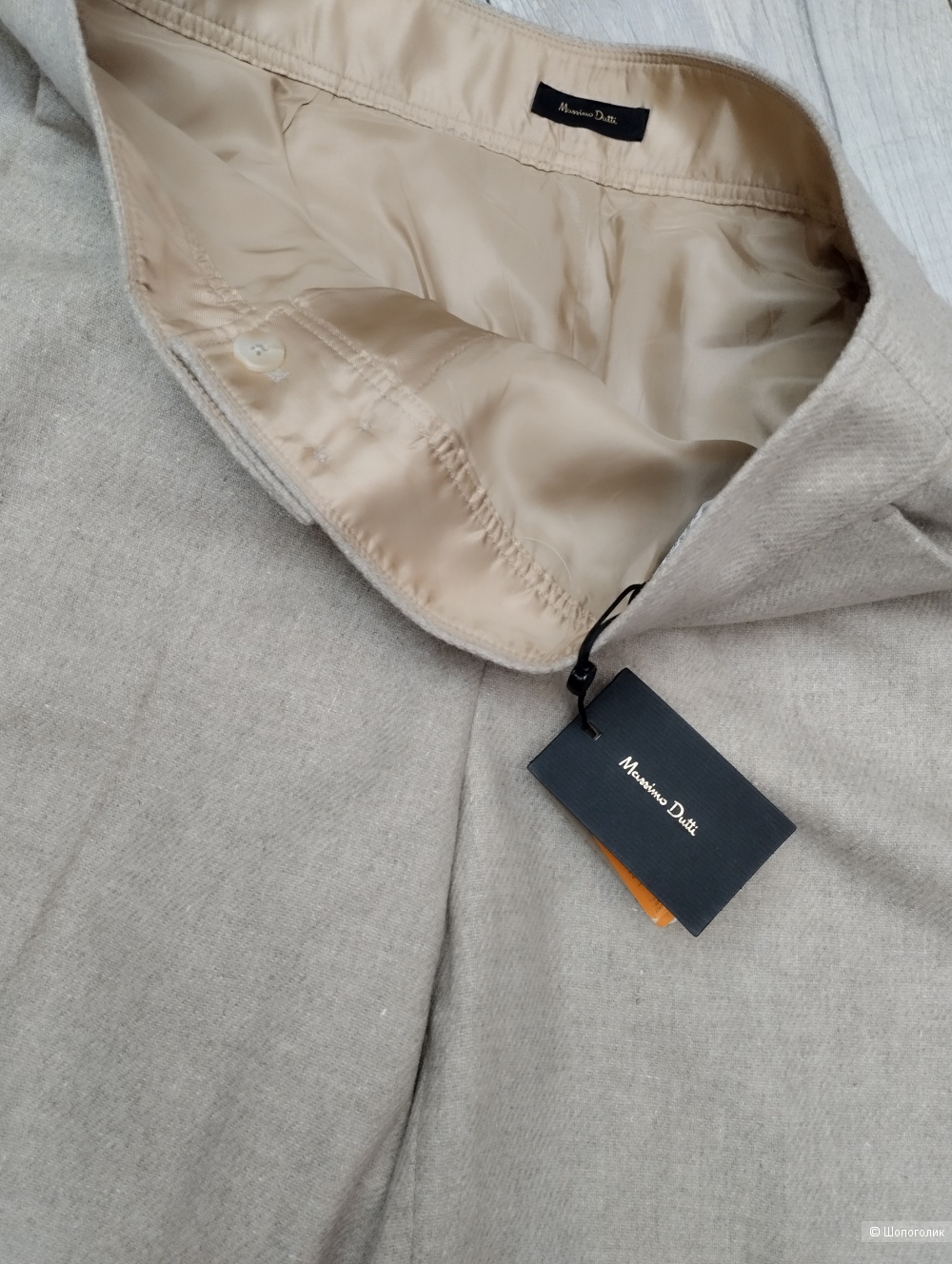 Шерстяные брюки Massimo Dutti, размер 50 +/-