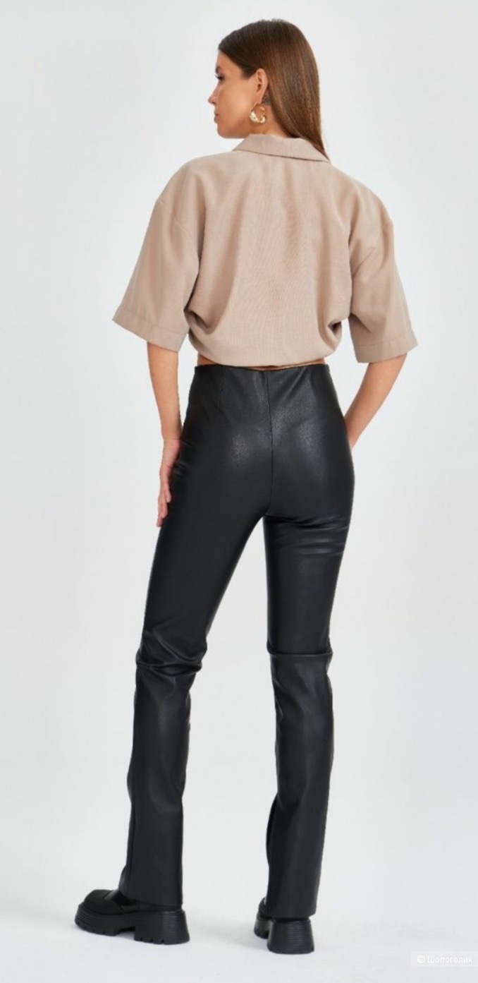 Кожаные брюки Gloria jeans, размер XL, на 48-50-52