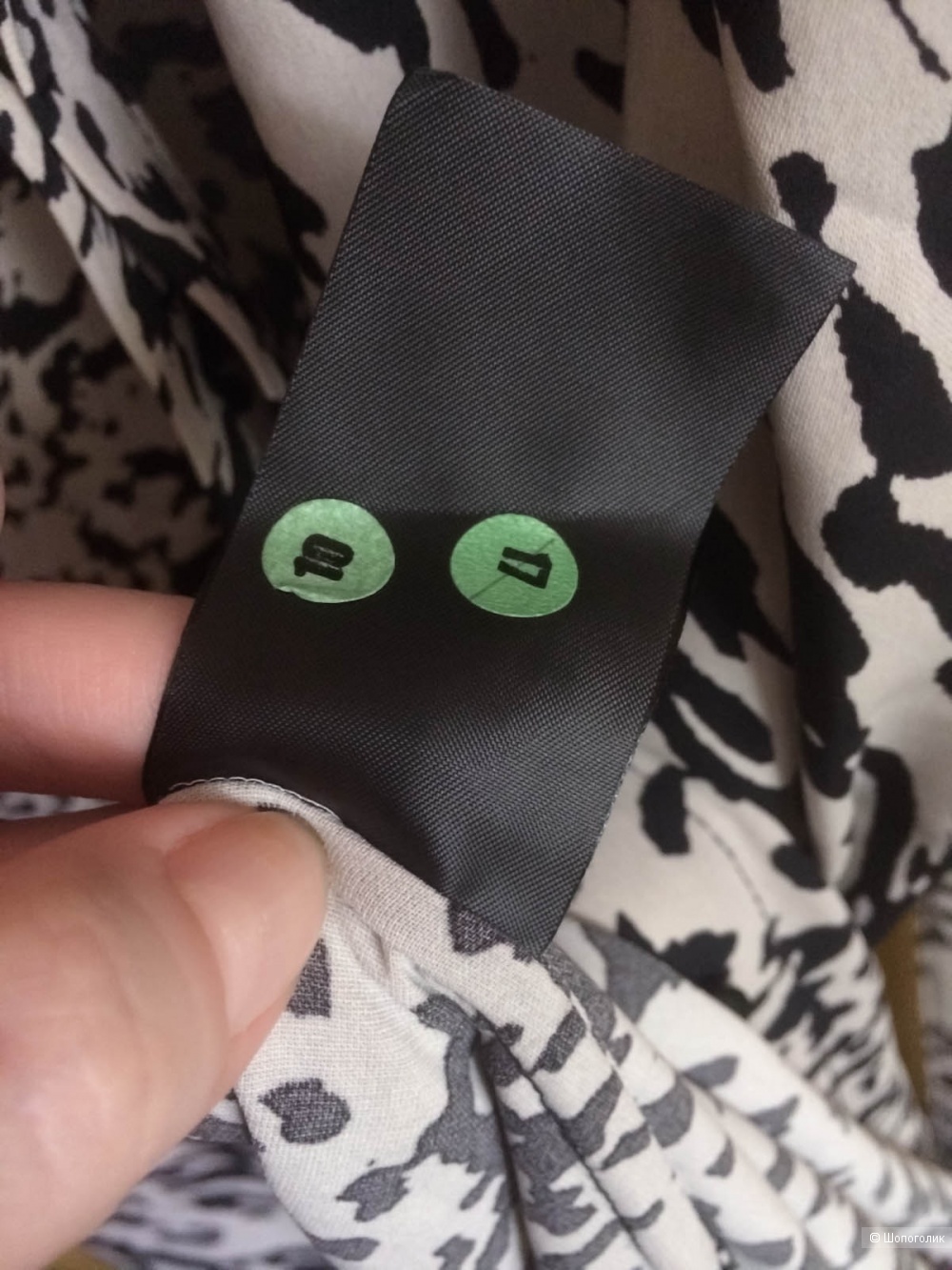 Платье-рубашка H&M, M-L.