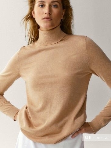 Джемпер водолазка кашемир SAND CASHMERE,44-52