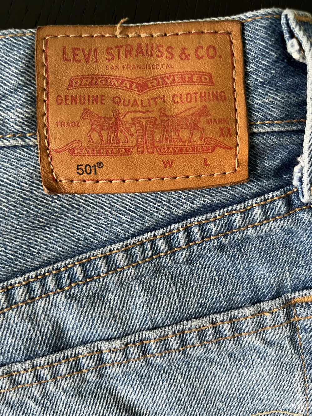 Шорты Levi’s 501, W23