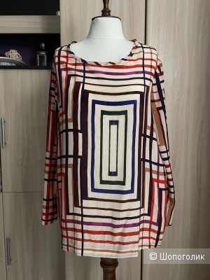 Maliparmi, блуза шелковая 48 ит (50 рос)