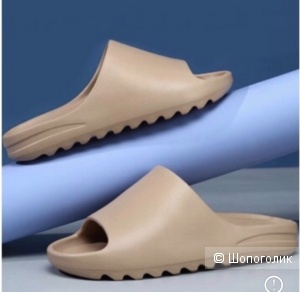 Шлепки сандалии в стиле Adidas Изи
