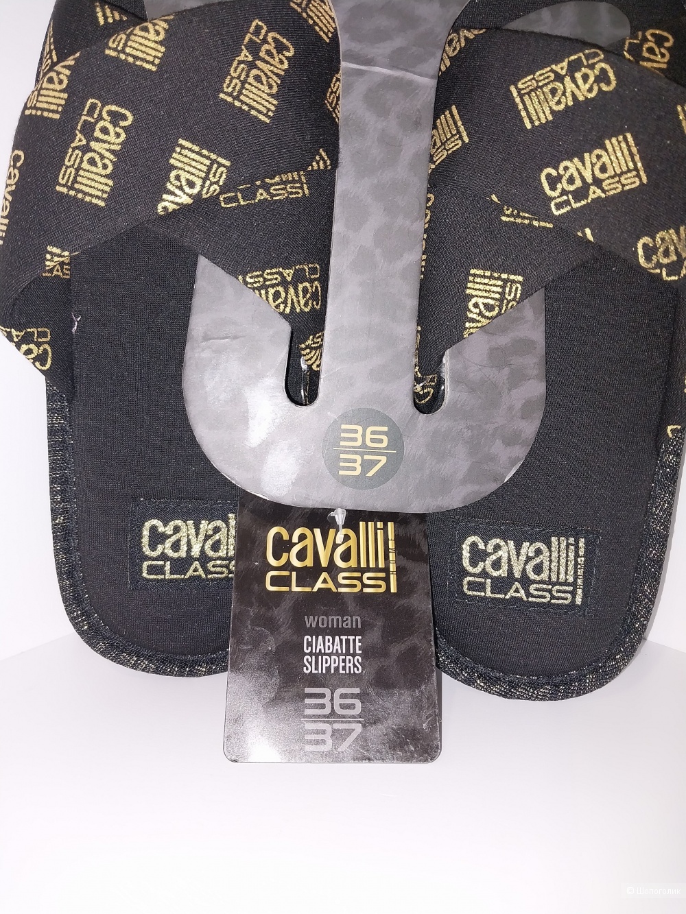 Cavalli Class тапочки домашние размер 36/37