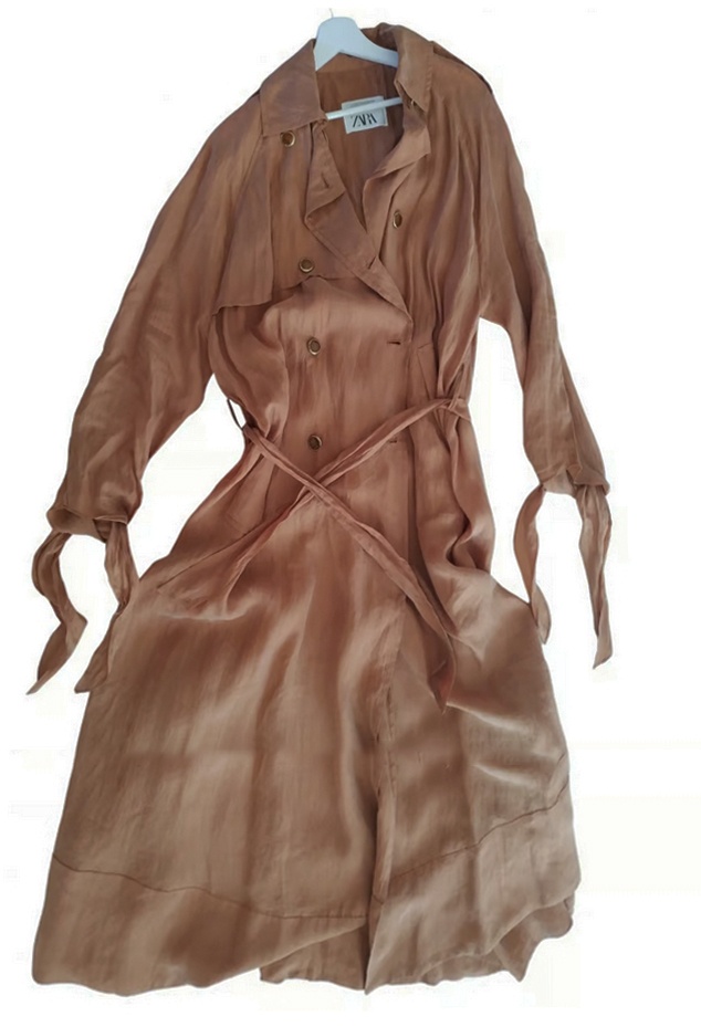Тренч zara limited edition M-L
