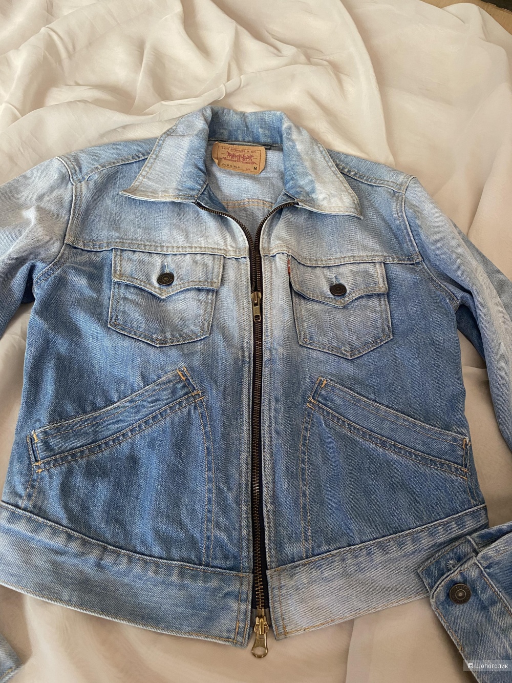 Джинсовая куртка Levi’s, размер 44-46