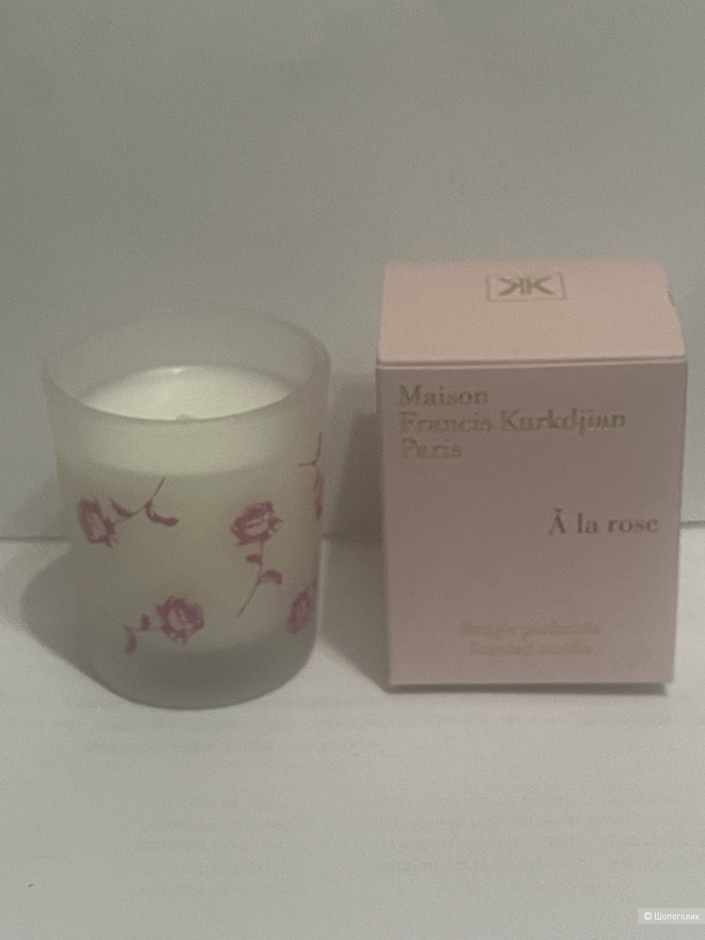 Парфюмерная свеча MFK a la rose 30g
