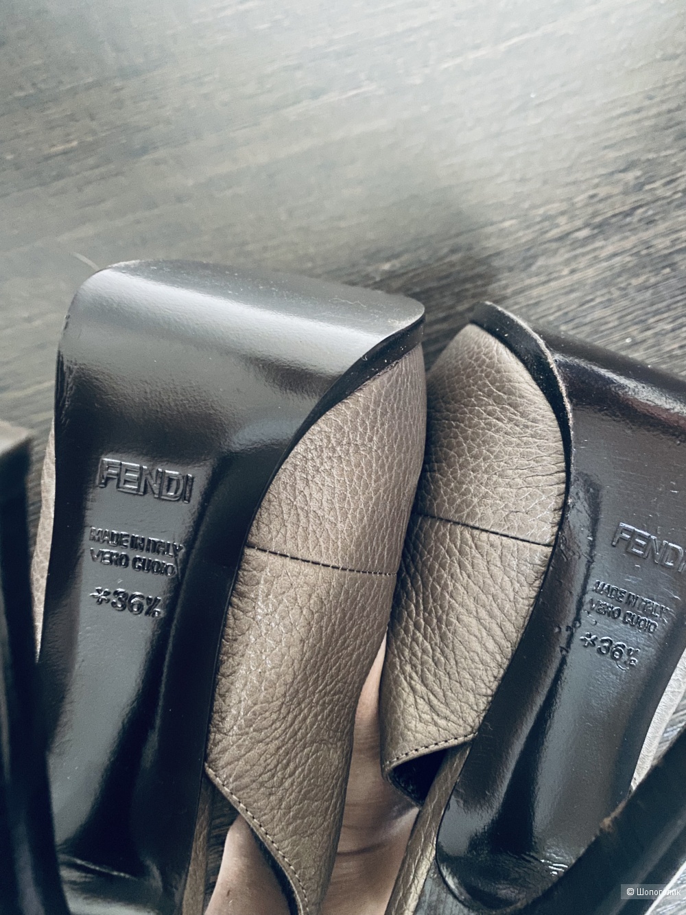 Туфли Fendi, 36-36,5 размер