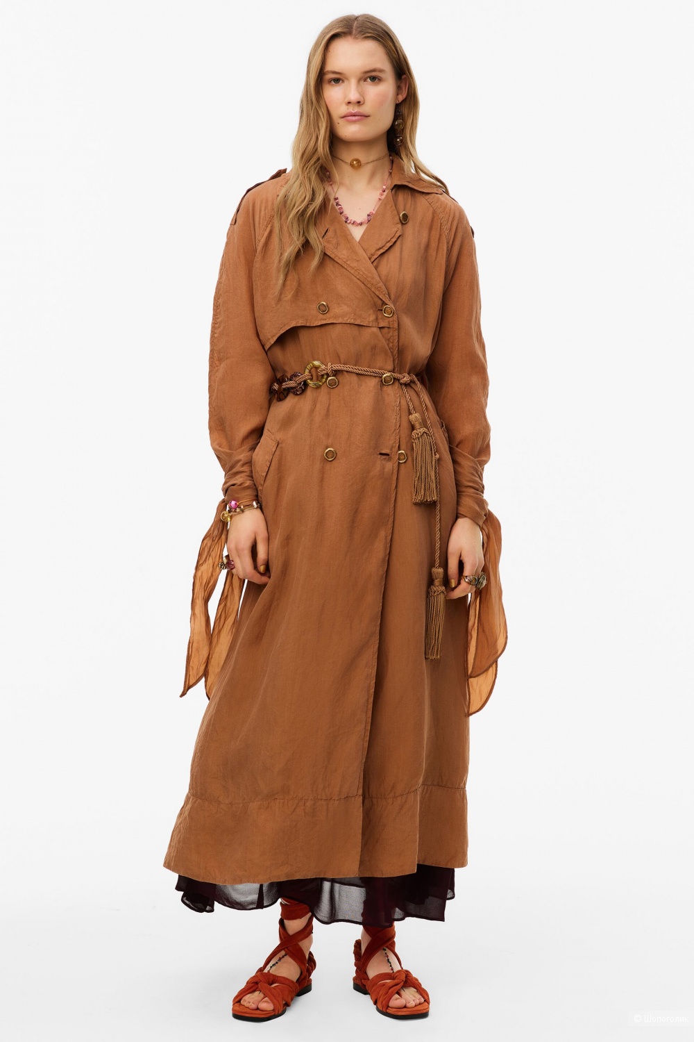 Тренч zara limited edition M-L