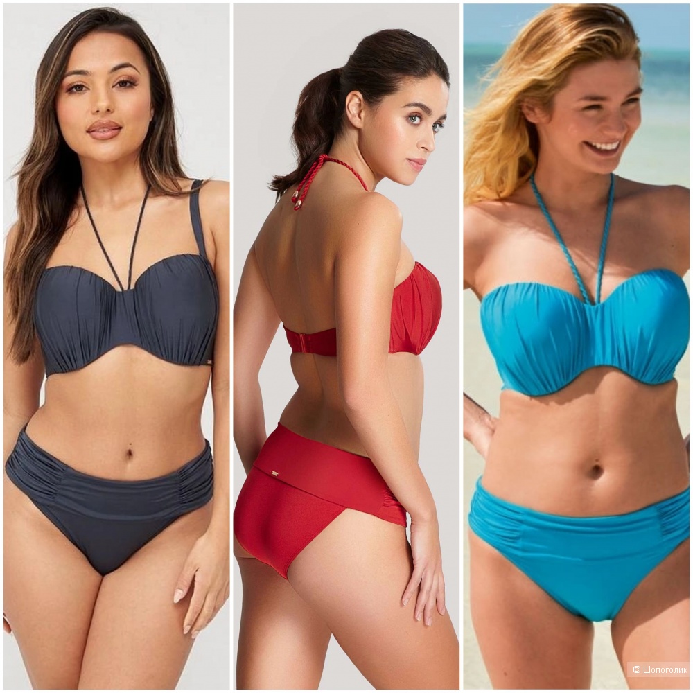 Купальник бикини Panache, бюст EU75D+ трусы L
