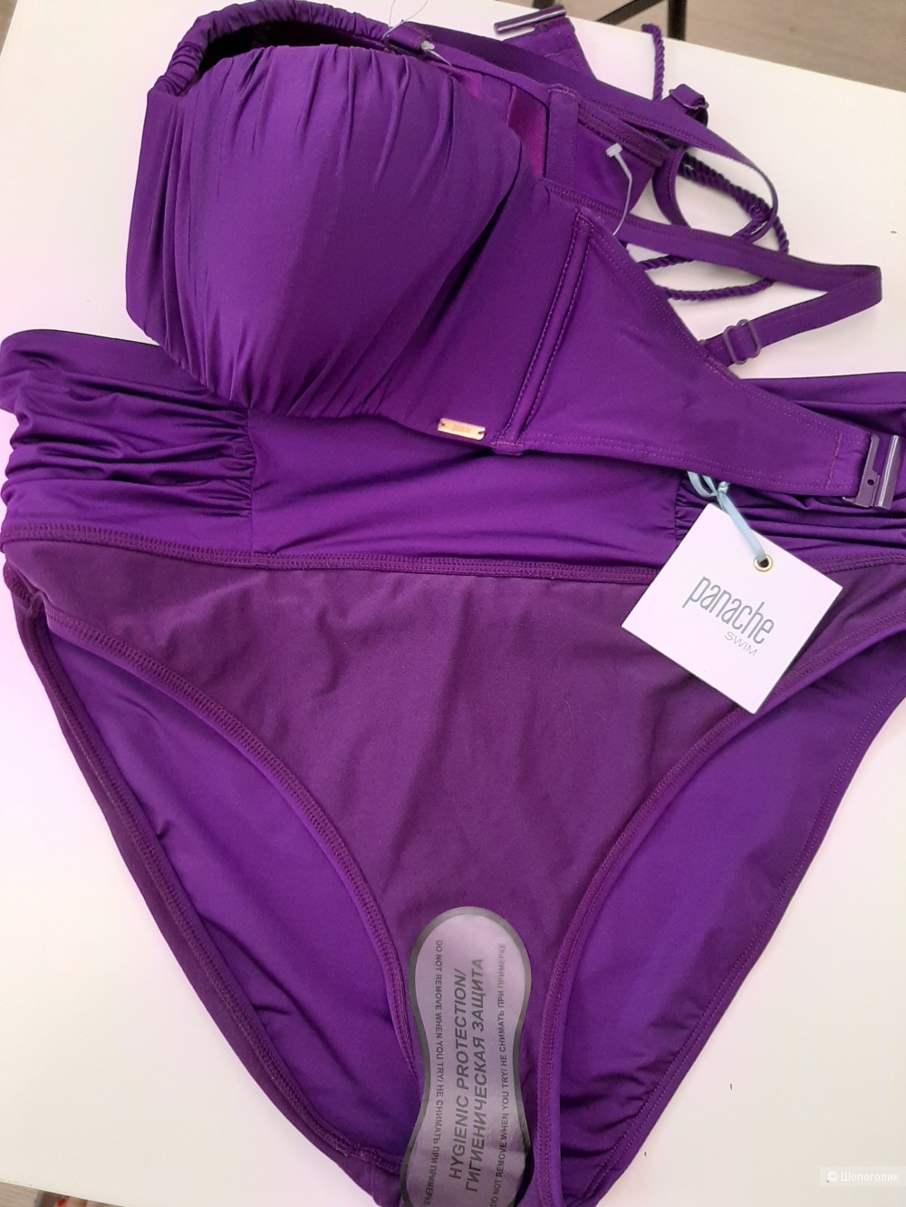 Купальник бикини Panache, бюст EU75D+ трусы L