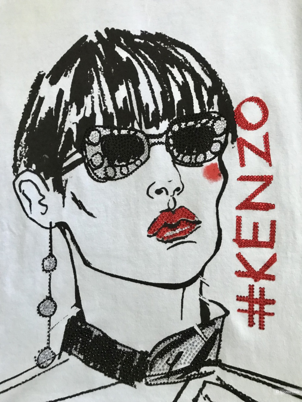 Футболка KENZO. INT S (40/42 RU)