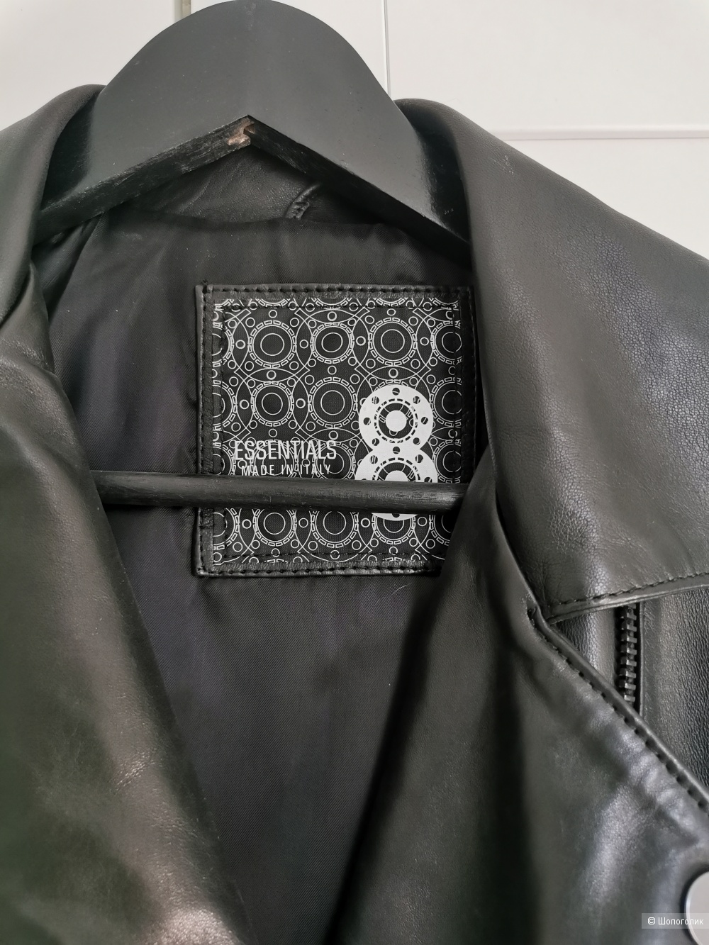 Кожаная куртка бренда 8 от Yoox размер S