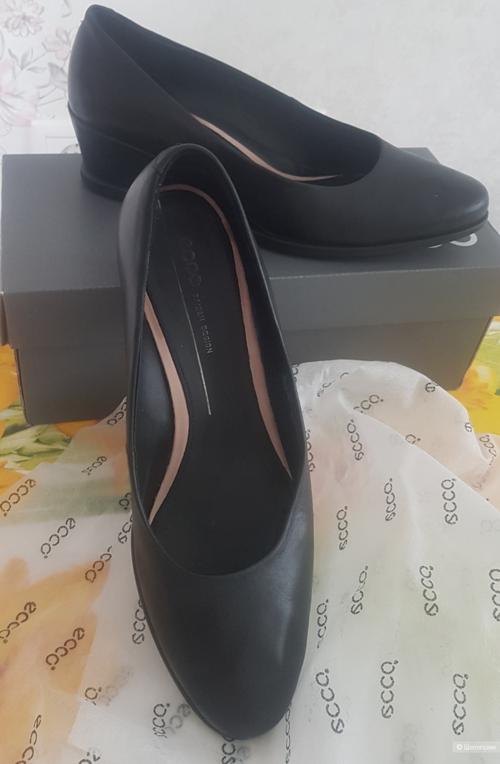 Туфли Ecco shape 45, 38- 38.5 разм
