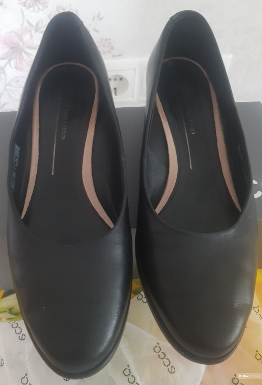 Туфли Ecco shape 45, 38- 38.5 разм