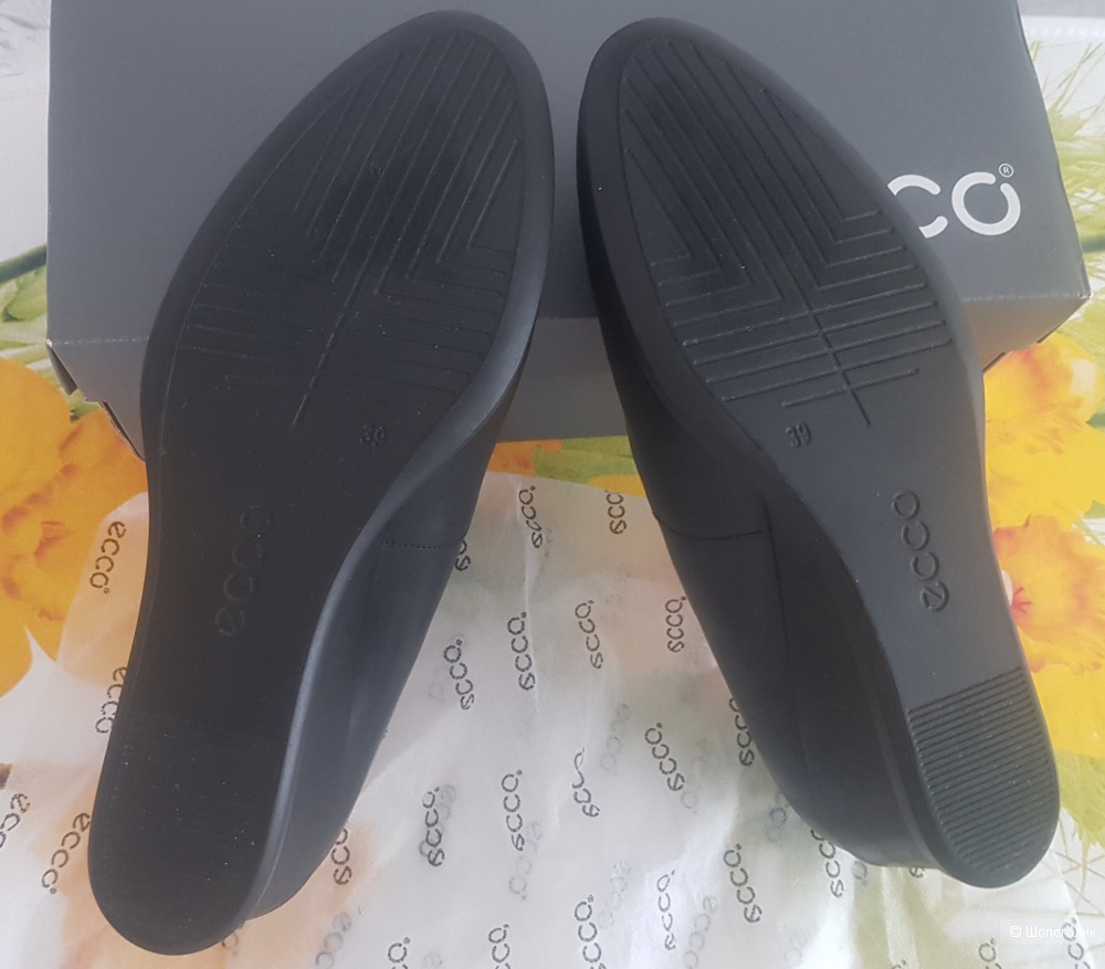 Туфли Ecco shape 45, 38- 38.5 разм