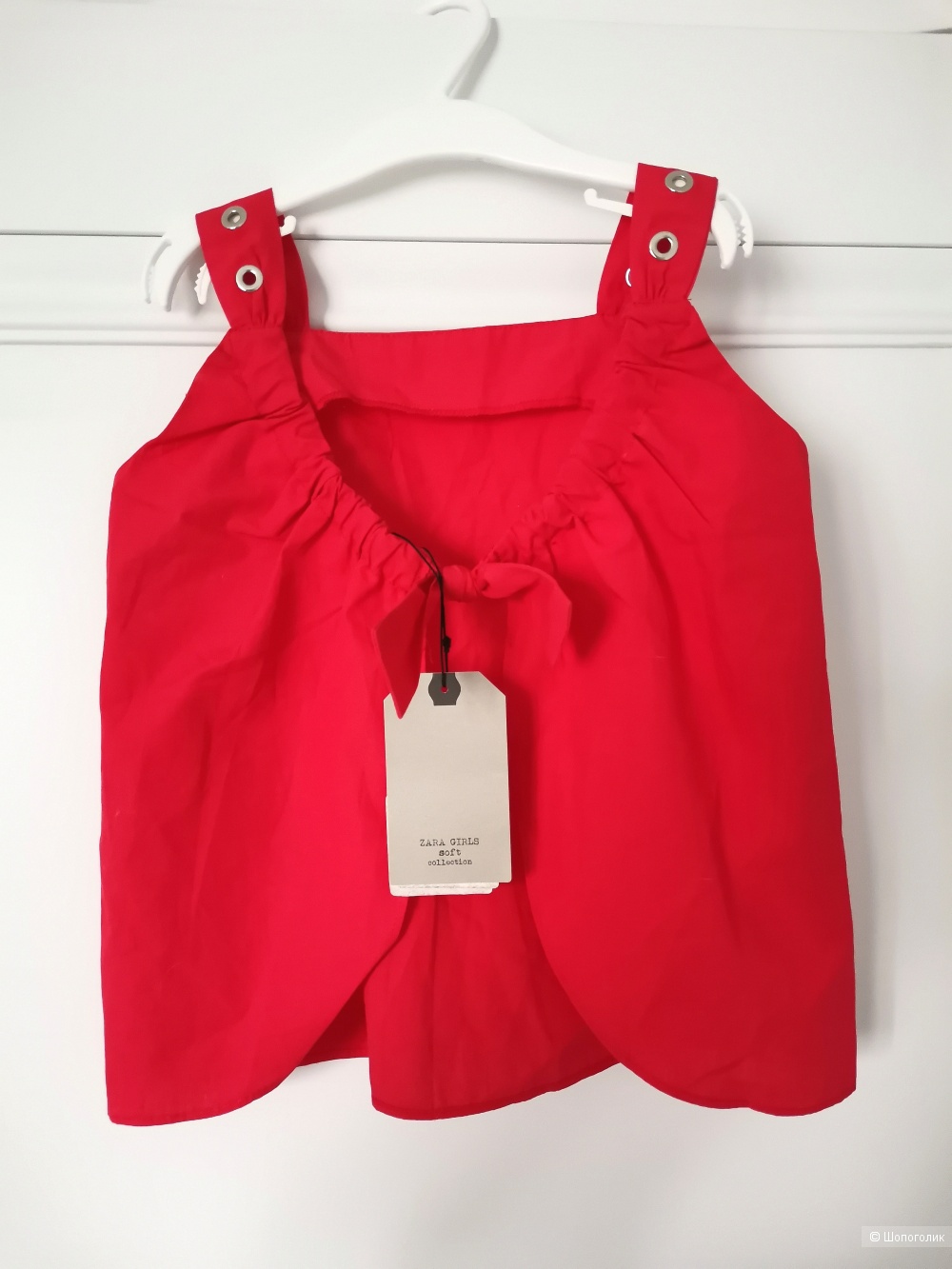 Блузка Zara для девочки. Размер 7 (122)