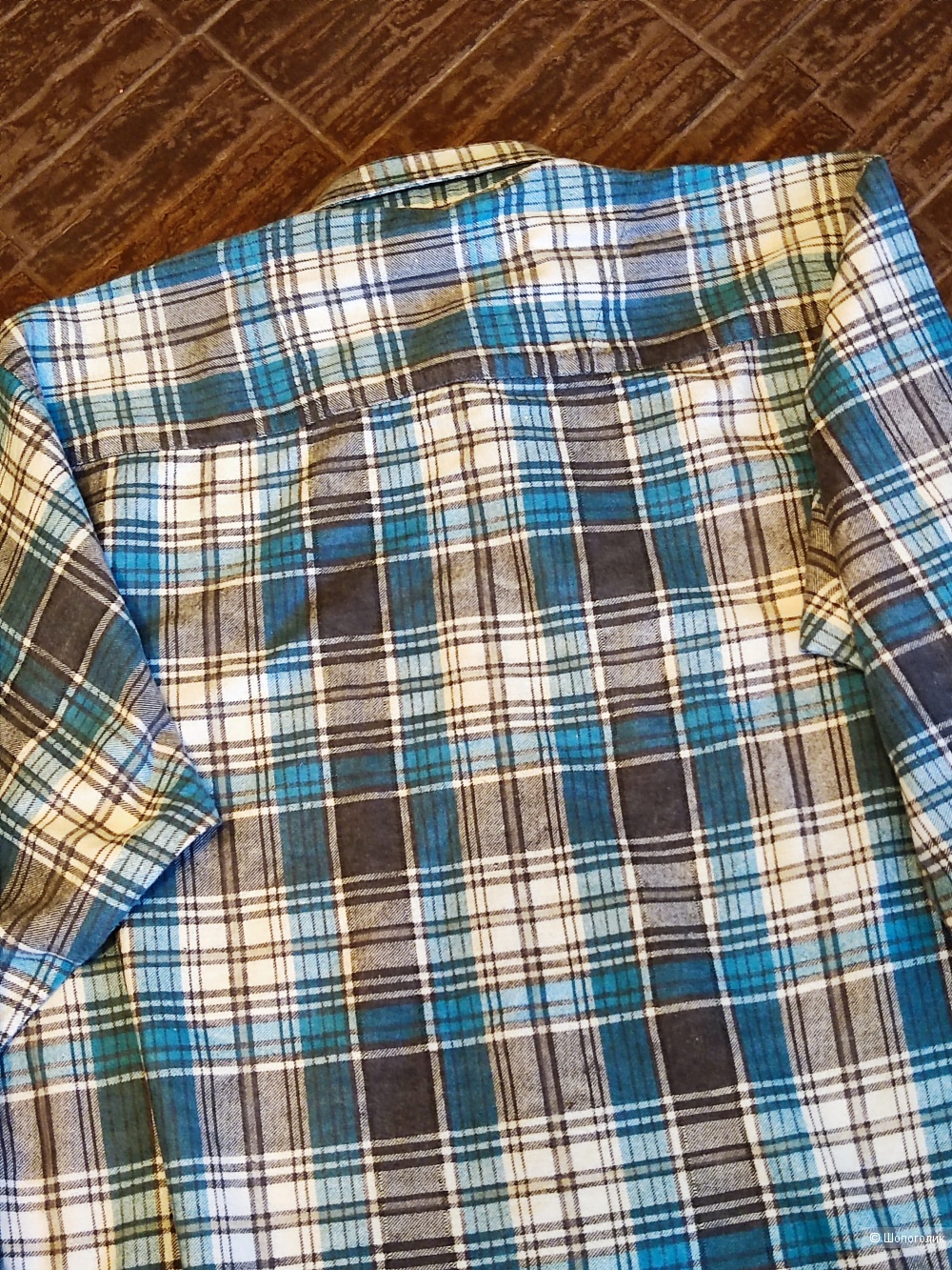 Рубашка мужская Flanell размер 39/40