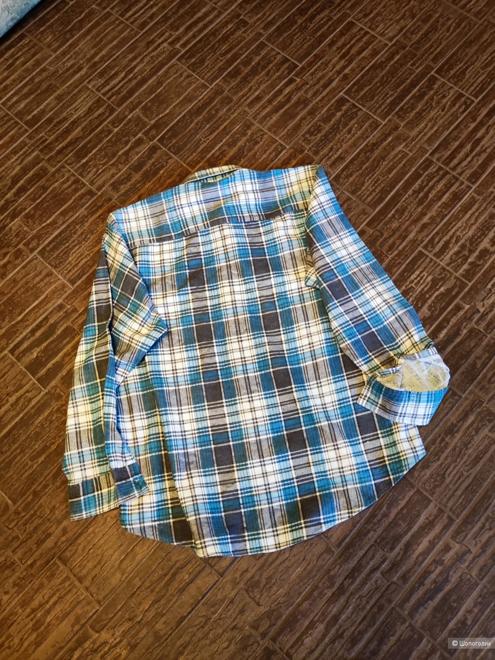 Рубашка мужская Flanell размер 39/40