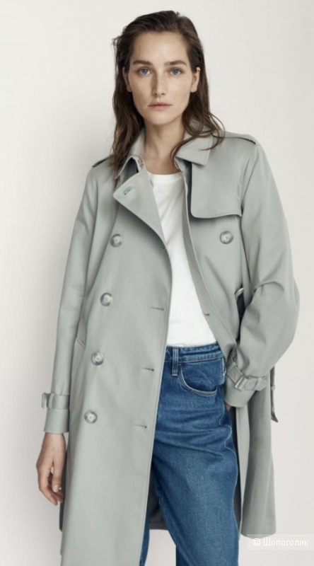 Тренч плащ Massimo Dutti -марк S